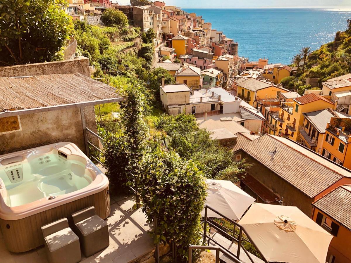 La Torretta Lodge Manarola Exterior foto